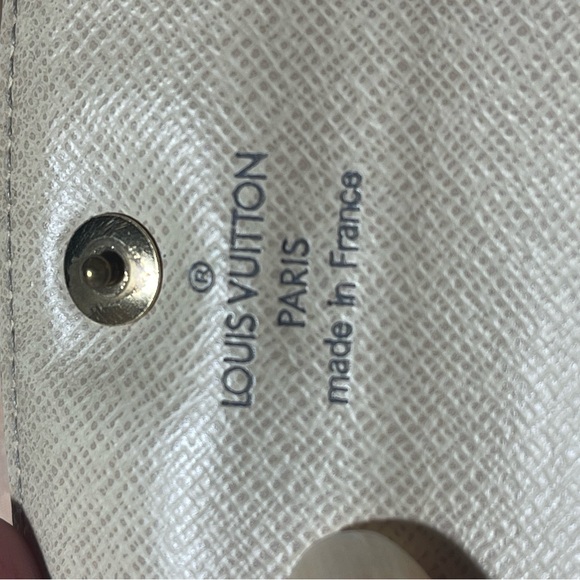 10889 Louis Vuitton Damier Azur wallet Vintage Rare cards and photo - Picture 6 of 16